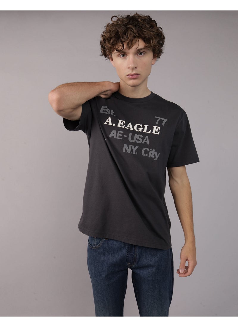AE Applique Logo Graphic T-Shirt