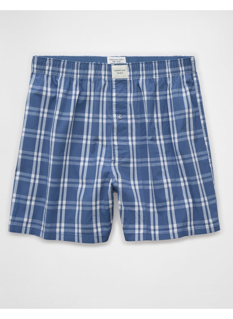 AEO Plaid Flannel Boxer Short