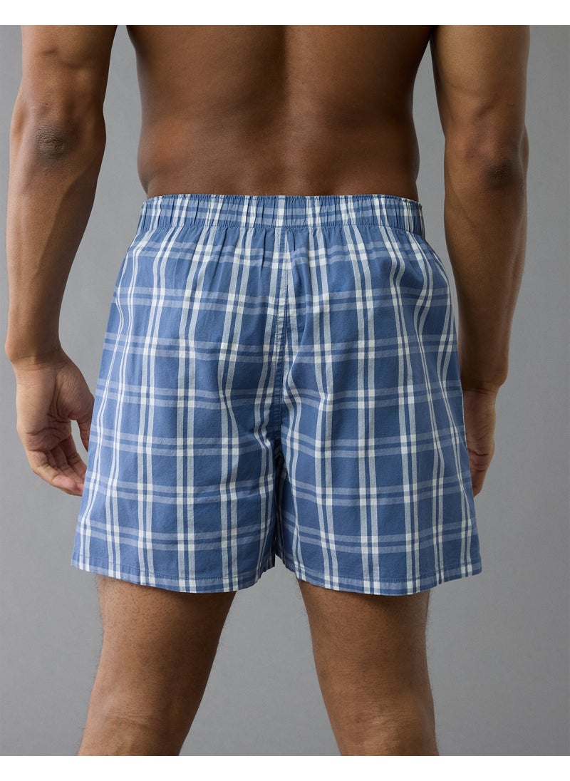 AEO Plaid Flannel Boxer Short