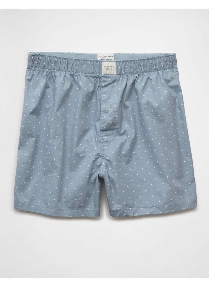AEO Men's Polka Dots Stretch Boxer Short