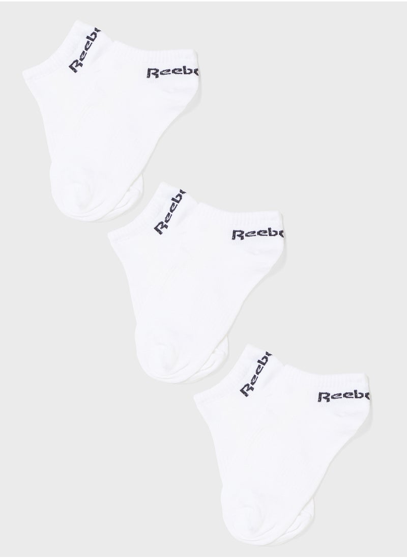 3 Pack Low Cut Micro Socks