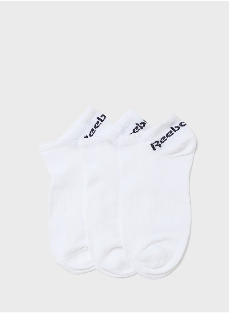 3 Pack Low Cut Micro Socks