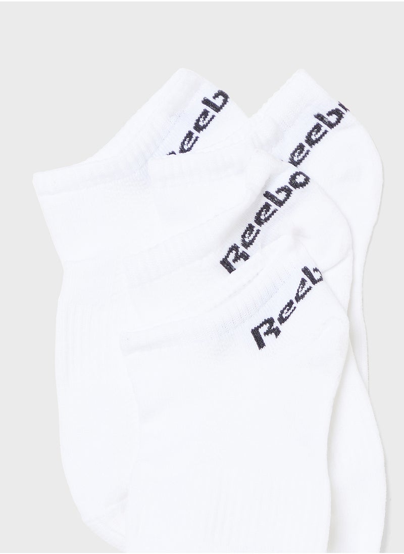 3 Pack Low Cut Micro Socks