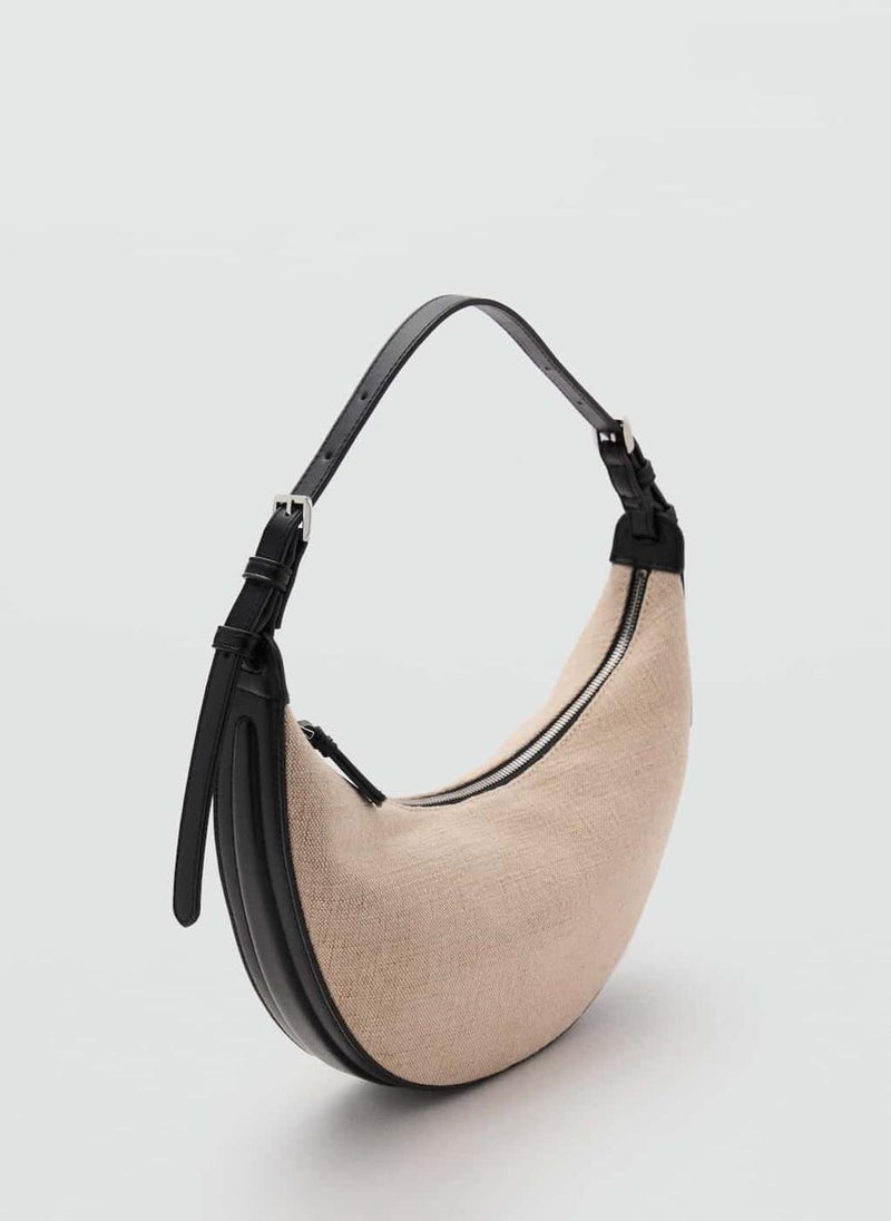 Shopper-Style Shoulder Bag
