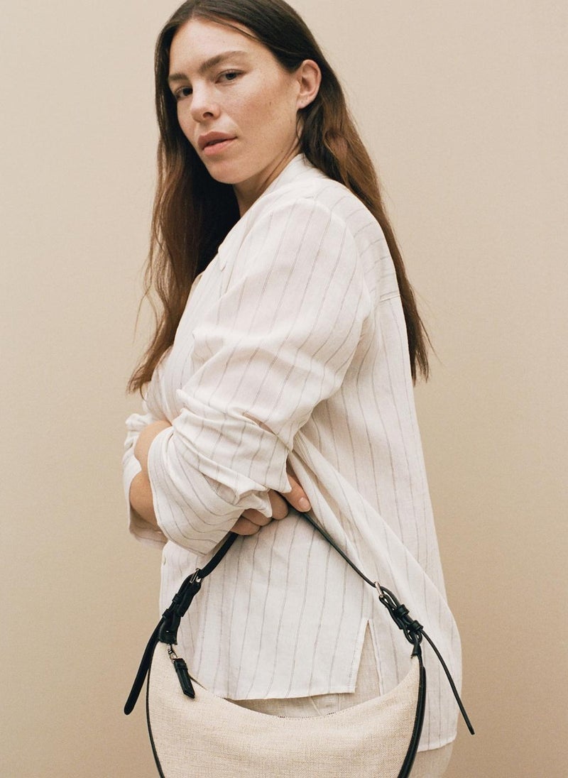 Shopper-Style Shoulder Bag