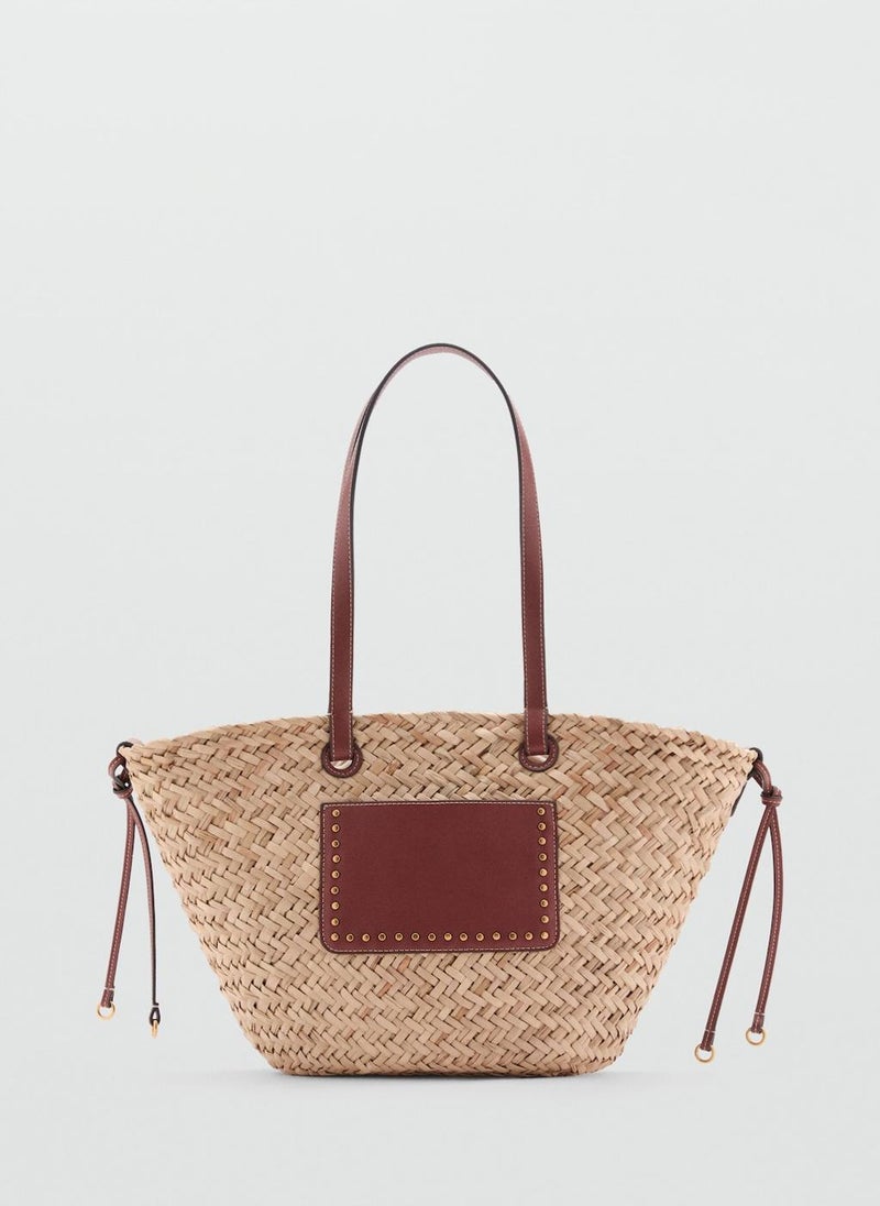 Large Double-Handle Natural Fibre Basket