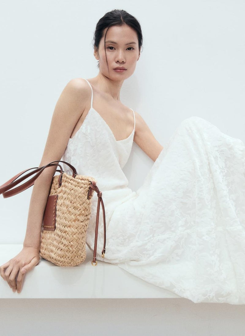 Large Double-Handle Natural Fibre Basket
