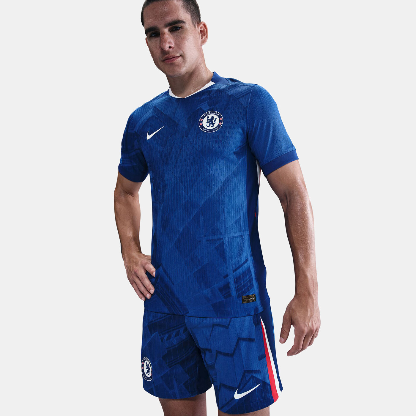 Men's Chelsea 25/26 Home Authentic Football Jersey