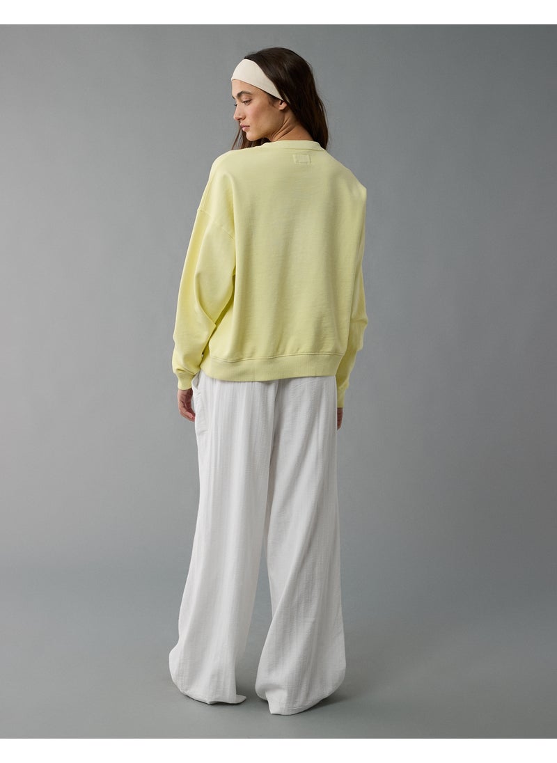 AE Relaxed Fit Destination Graphic Sweatshirt