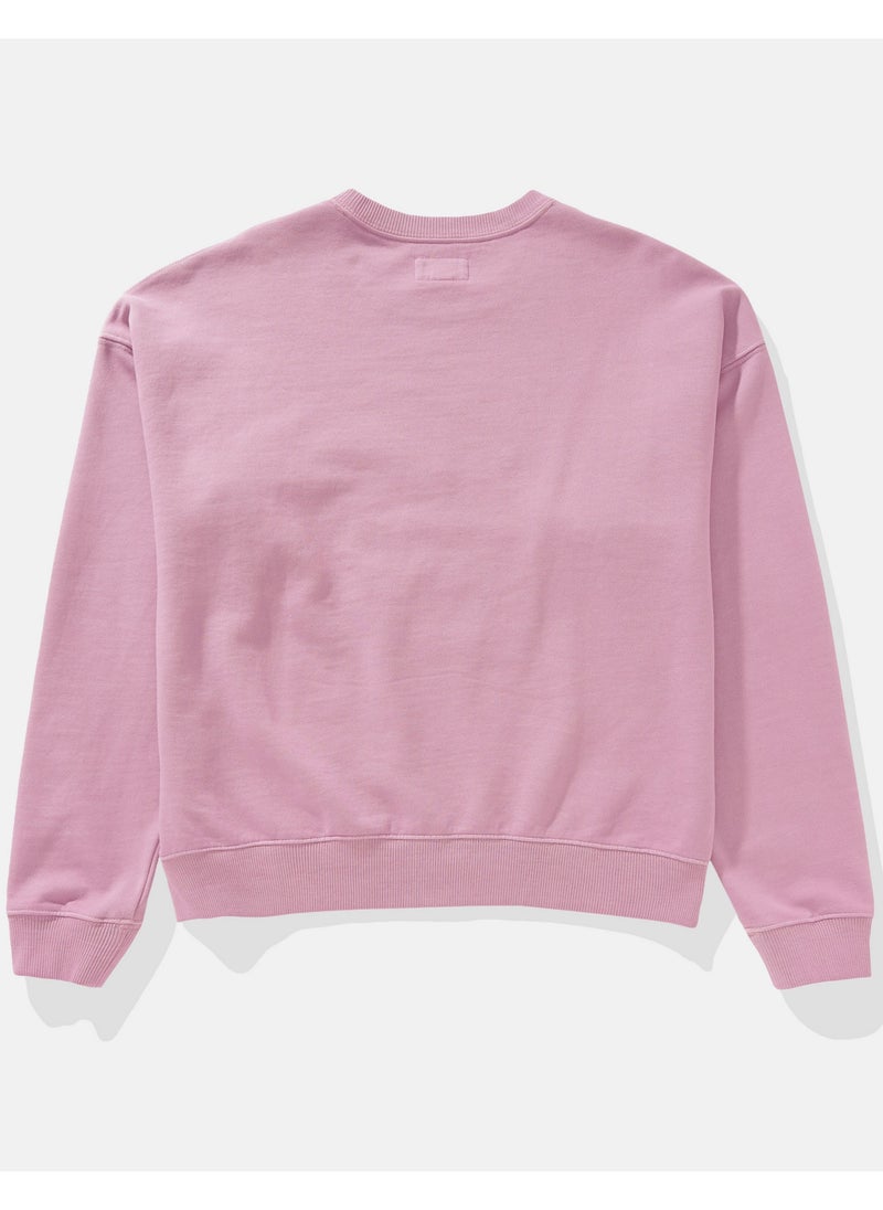 AE Relaxed Fit Destination Graphic Sweatshirt