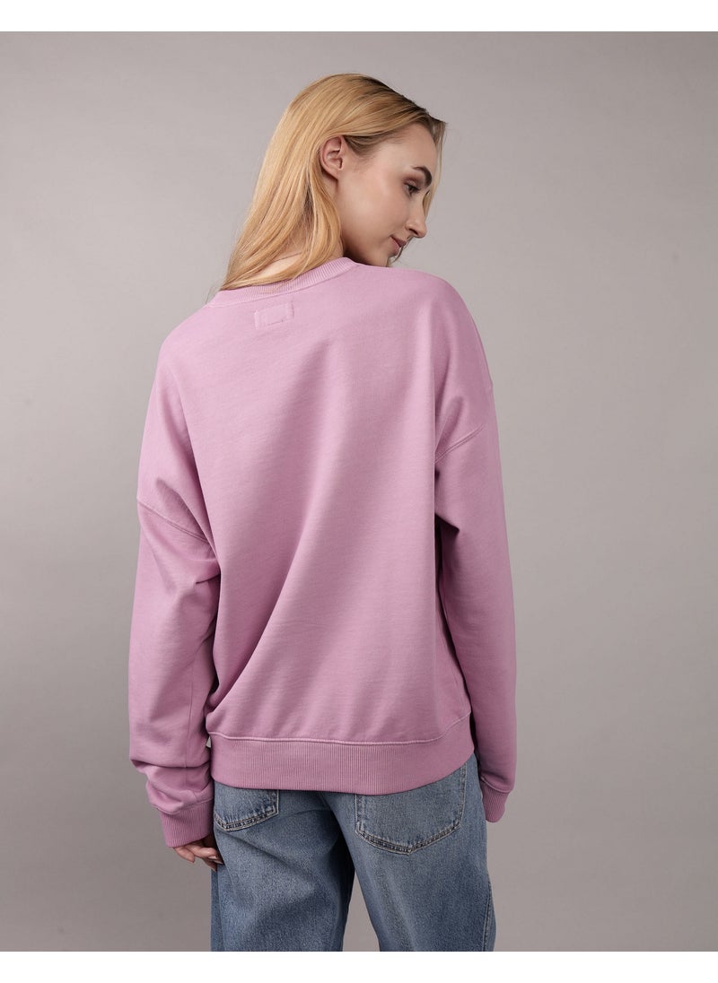 AE Relaxed Fit Destination Graphic Sweatshirt