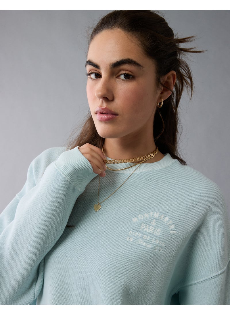 AE Destination Graphic Sweatshirt