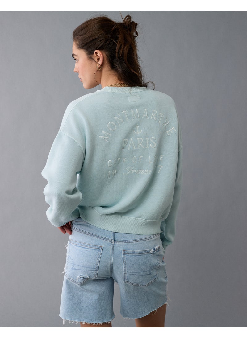 AE Destination Graphic Sweatshirt