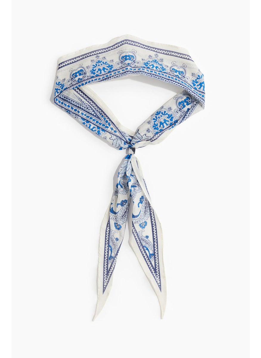 Bead-Detail Neck Scarf