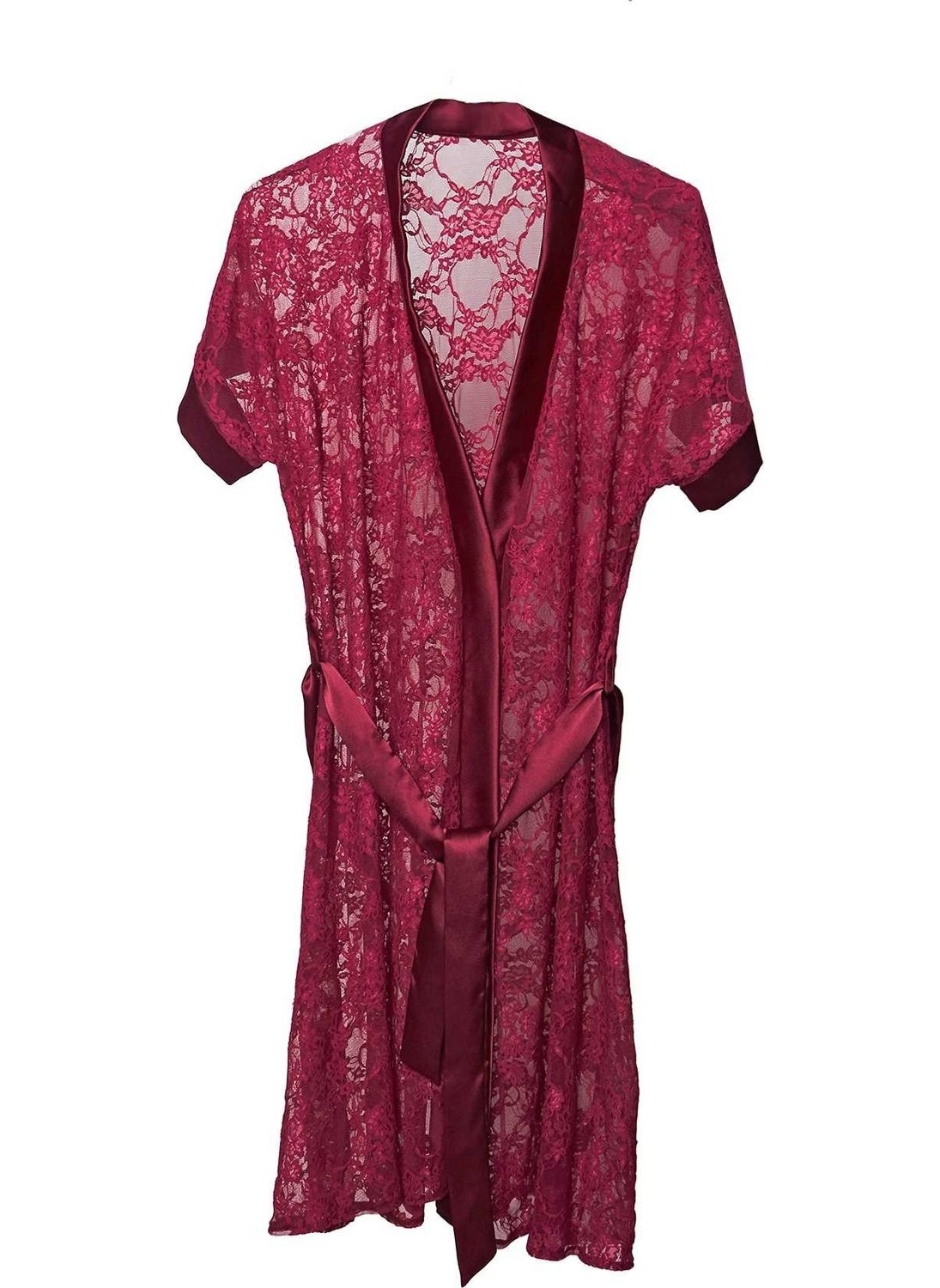 4074 Transparent Dressing Gown