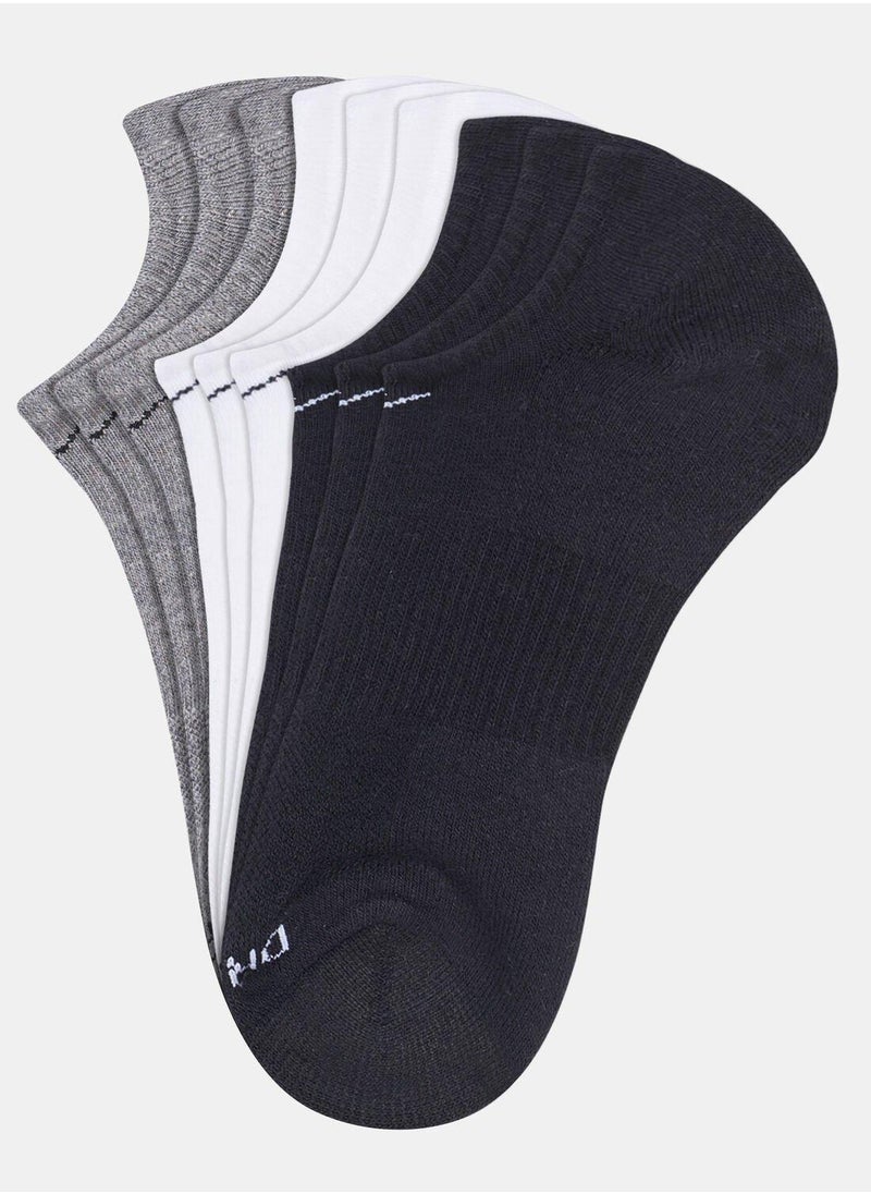 Men’s Everyday Plus Cushioned No-Show Socks (6 Pack)