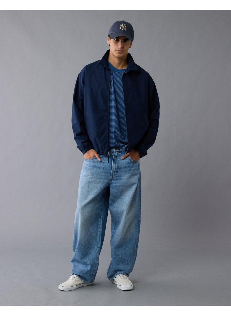 AE Linen-Blend Club Jacket
