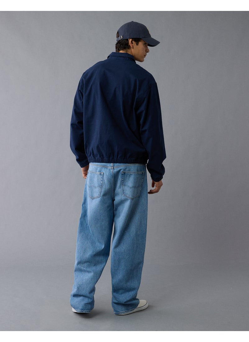 AE Linen-Blend Club Jacket
