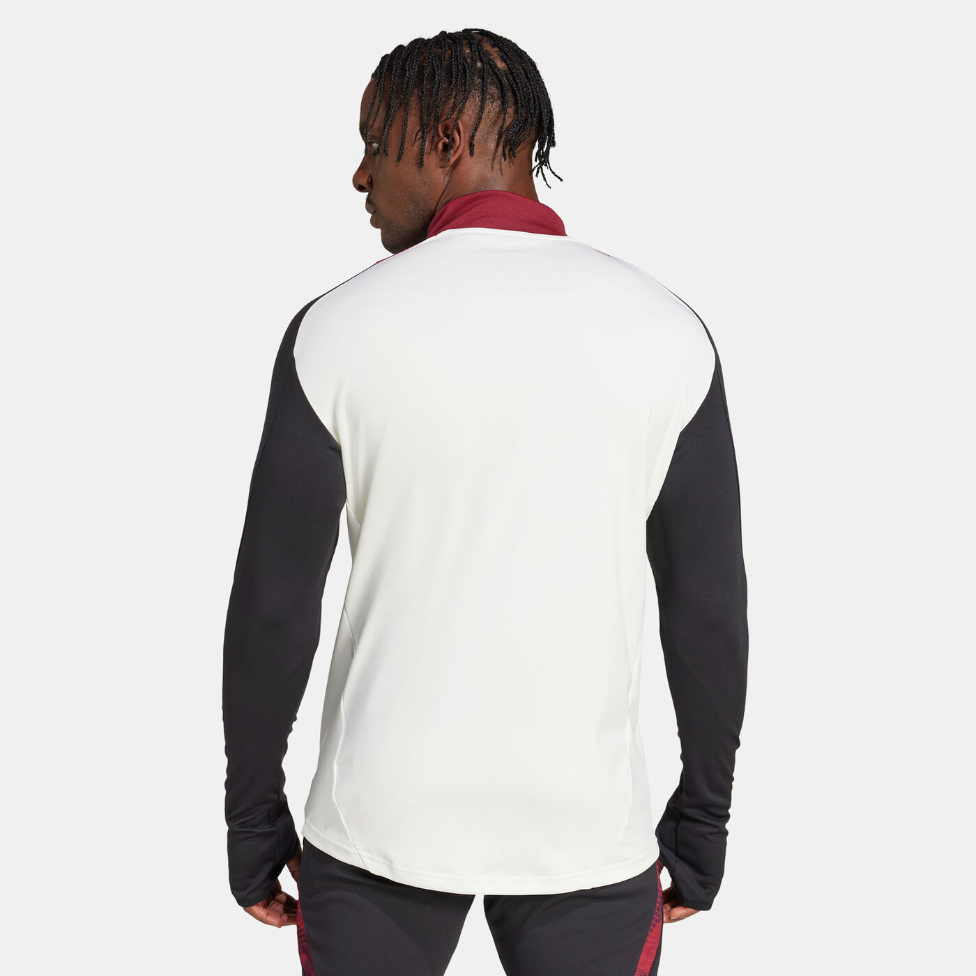 Men's Manchester United Tiro 24 Football Training 1/4-Zip Top