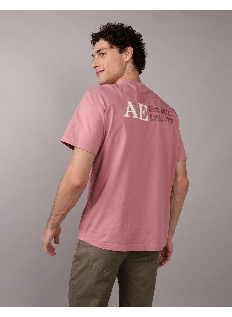 AE Applique Logo Graphic T-Shirt