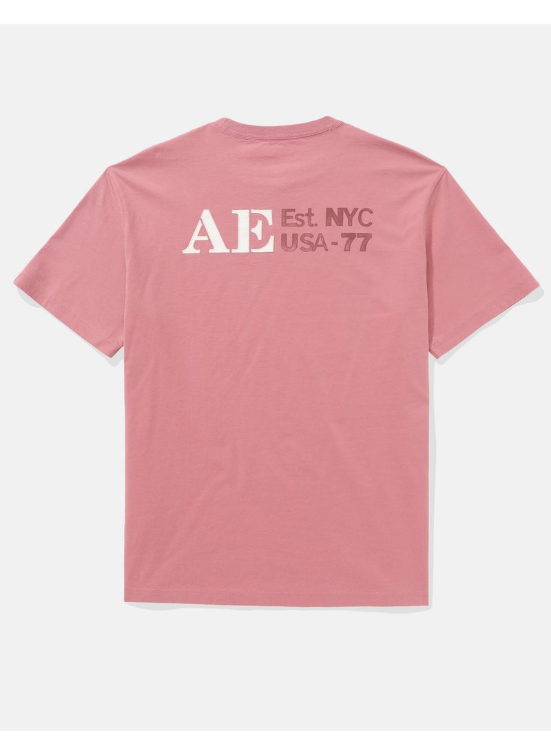 AE Applique Logo Graphic T-Shirt