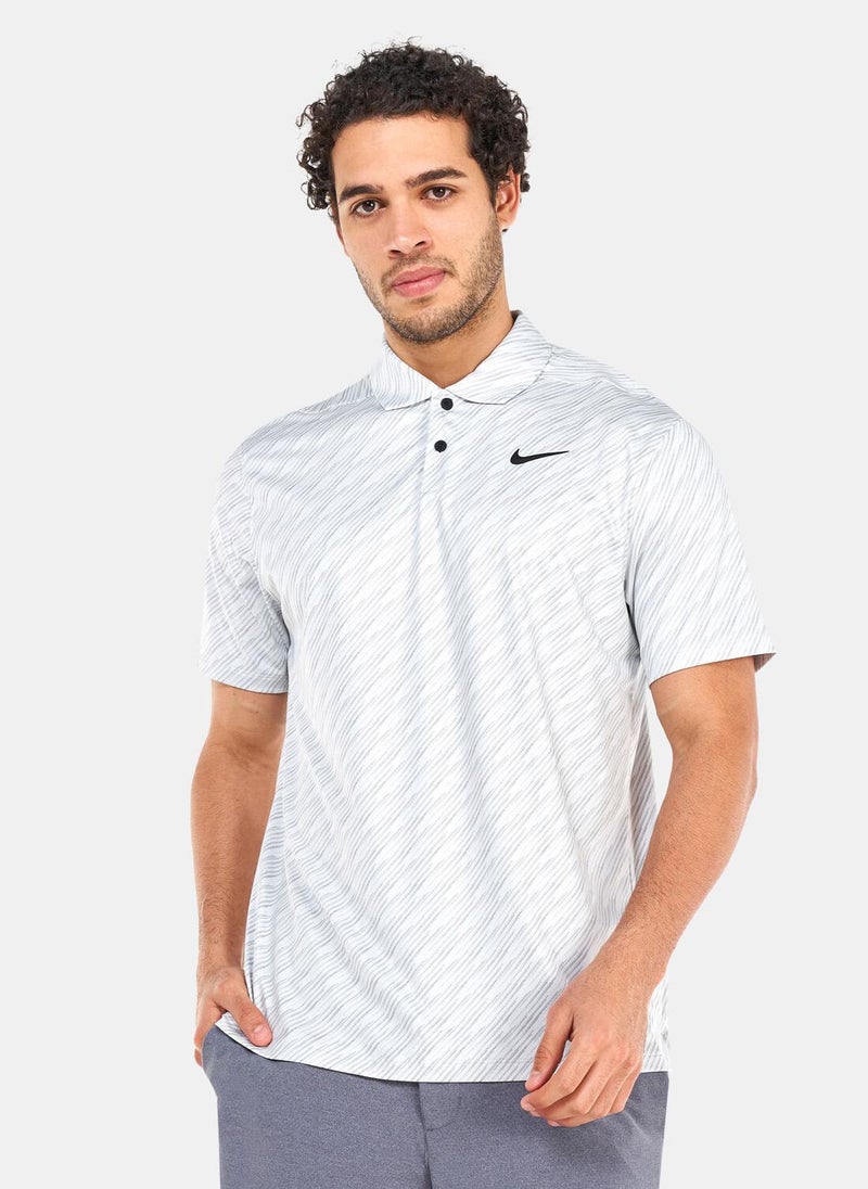 Men's Dri-FIT Vapor Striped Golf Polo Shirt