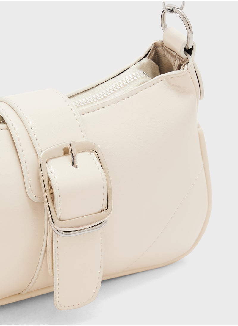 Crossbody With Buckle Detail