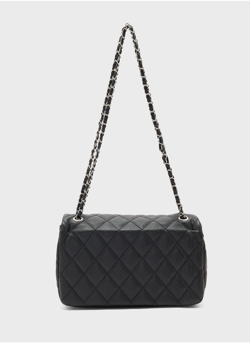 Classic Quilted Crossbody Bag