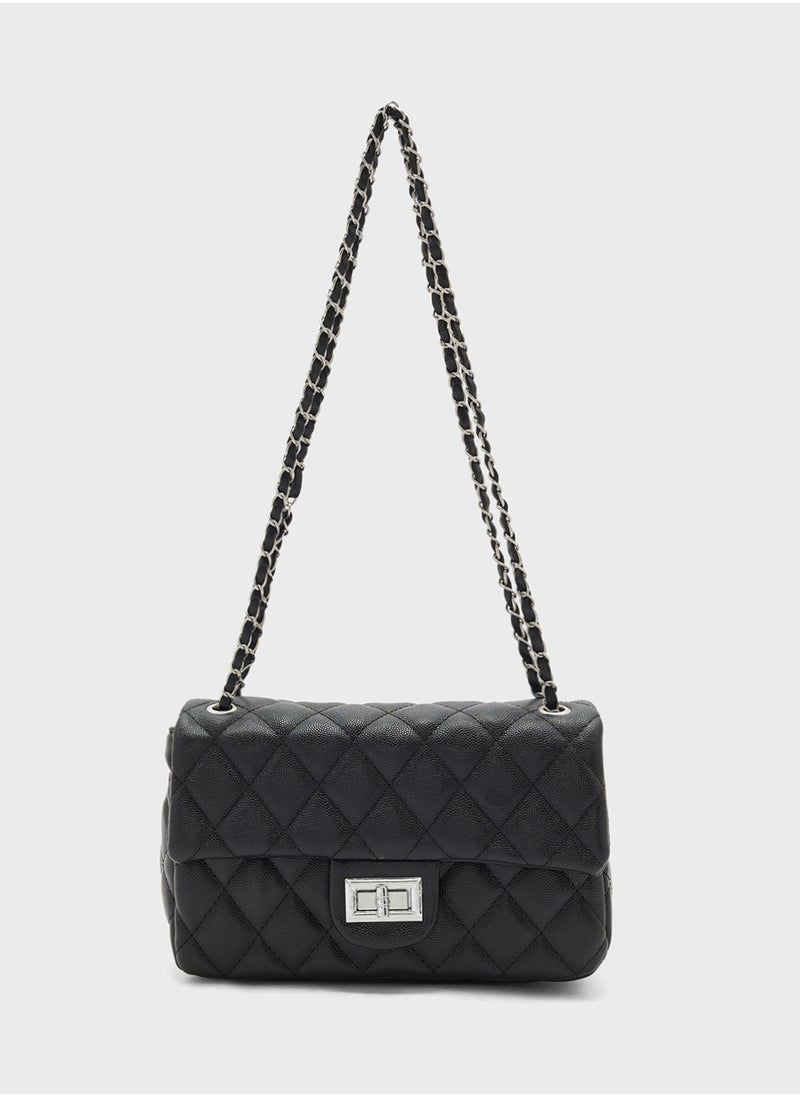 Classic Quilted Crossbody Bag