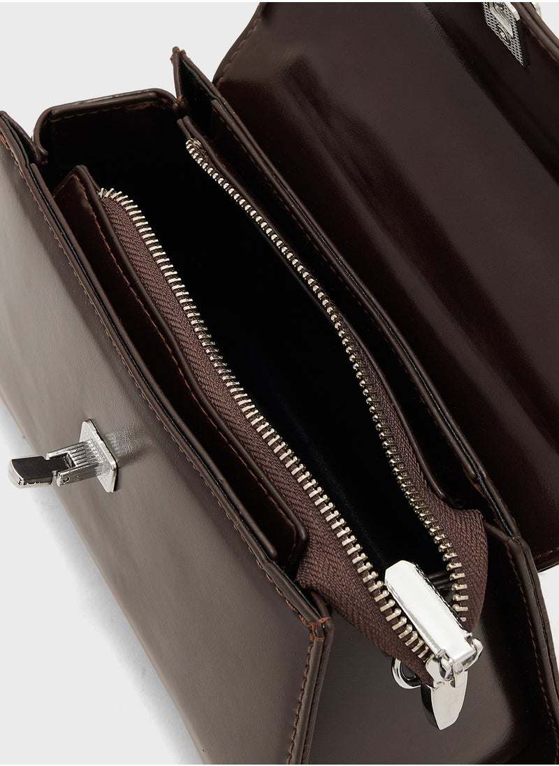 Crossbody With Top Handle