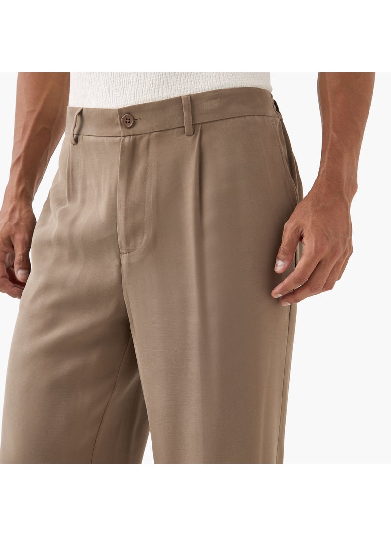 Iconic Flexi Waist Trousers with Pockets