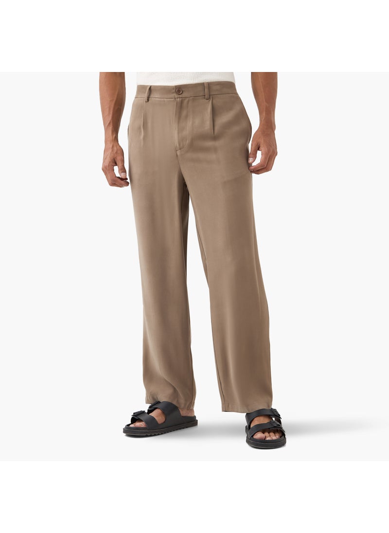Iconic Flexi Waist Trousers with Pockets