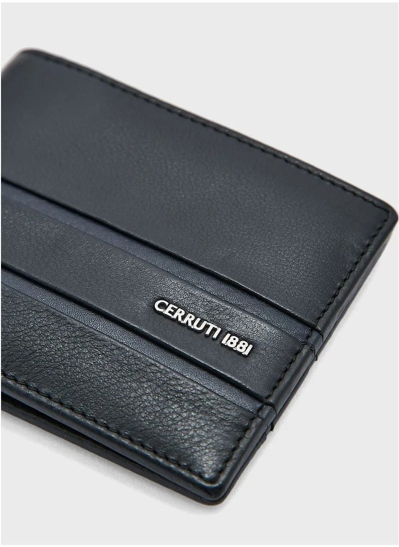 Mike Blue Leather Wallet for Men