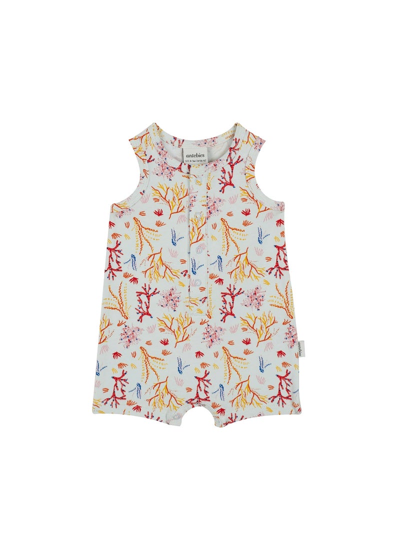 Under The Sea Print Romper
