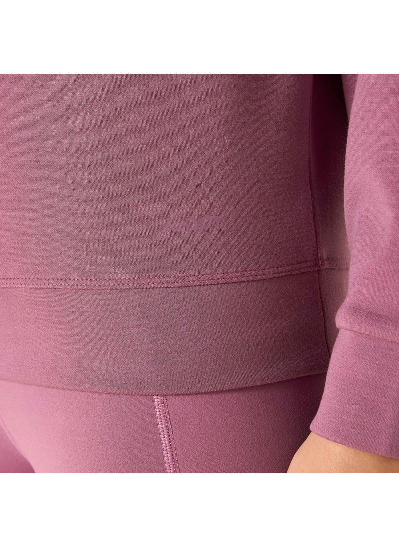 Crew Neck Sweatshirt with Long Sleeves