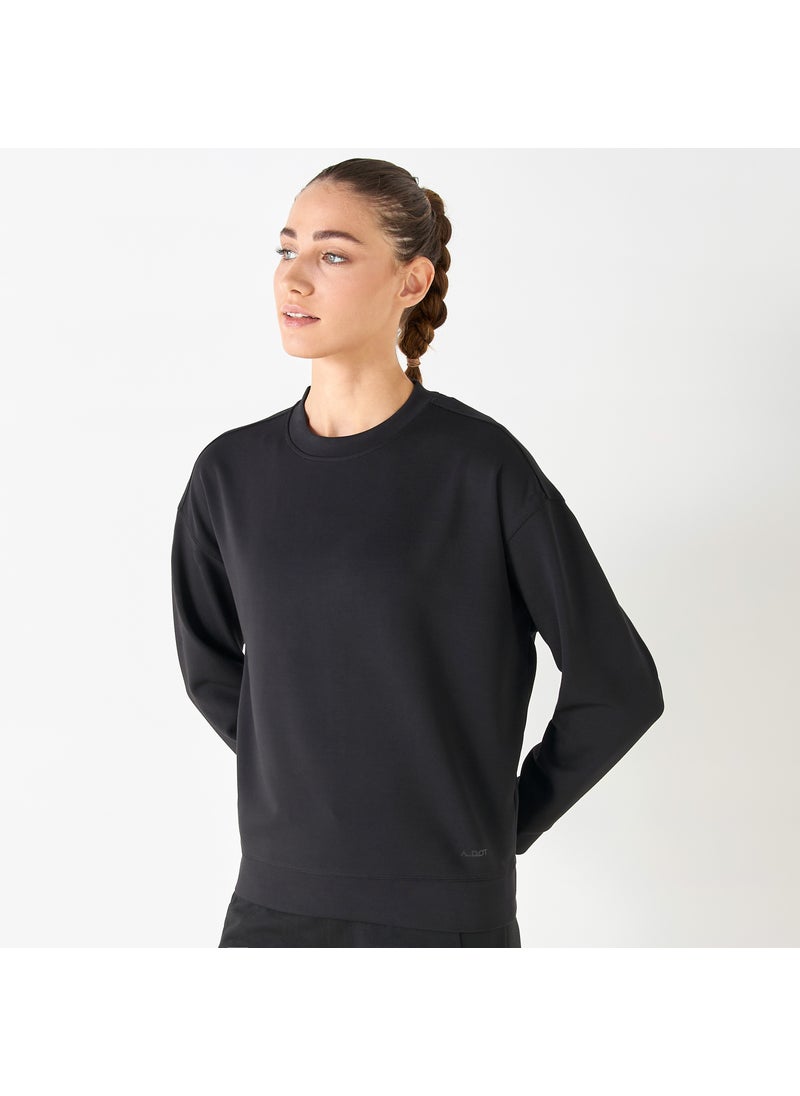 Crew Neck Sweatshirt with Long Sleeves