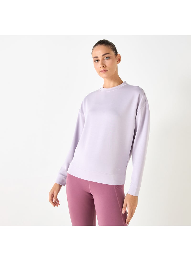 Crew Neck Sweatshirt with Long Sleeves