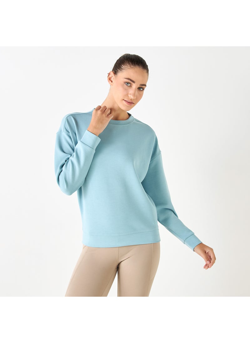 Crew Neck Sweatshirt with Long Sleeves