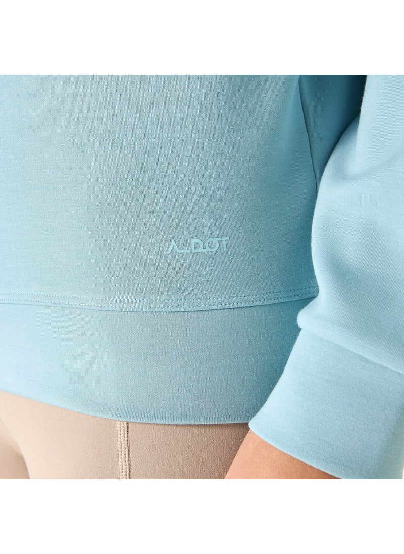 Crew Neck Sweatshirt with Long Sleeves