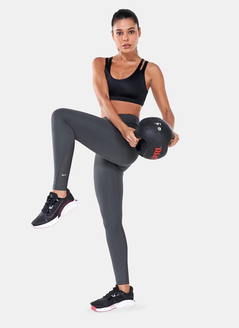 Women's One Mid-Rise 7/8 Mesh-Panelled Leggings