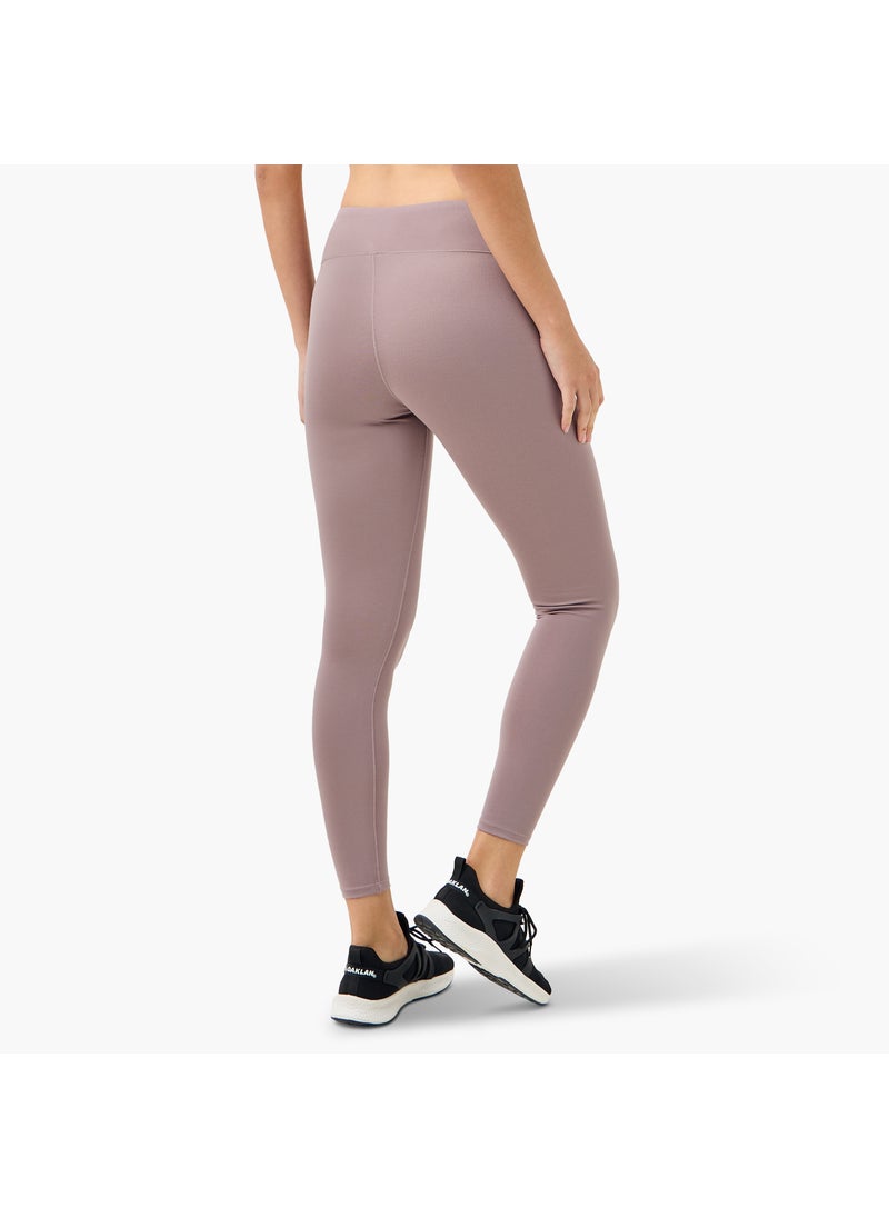 Kappa Logo Print Panelled Leggings