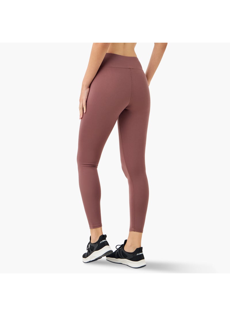 Kappa Logo Print Panelled Leggings
