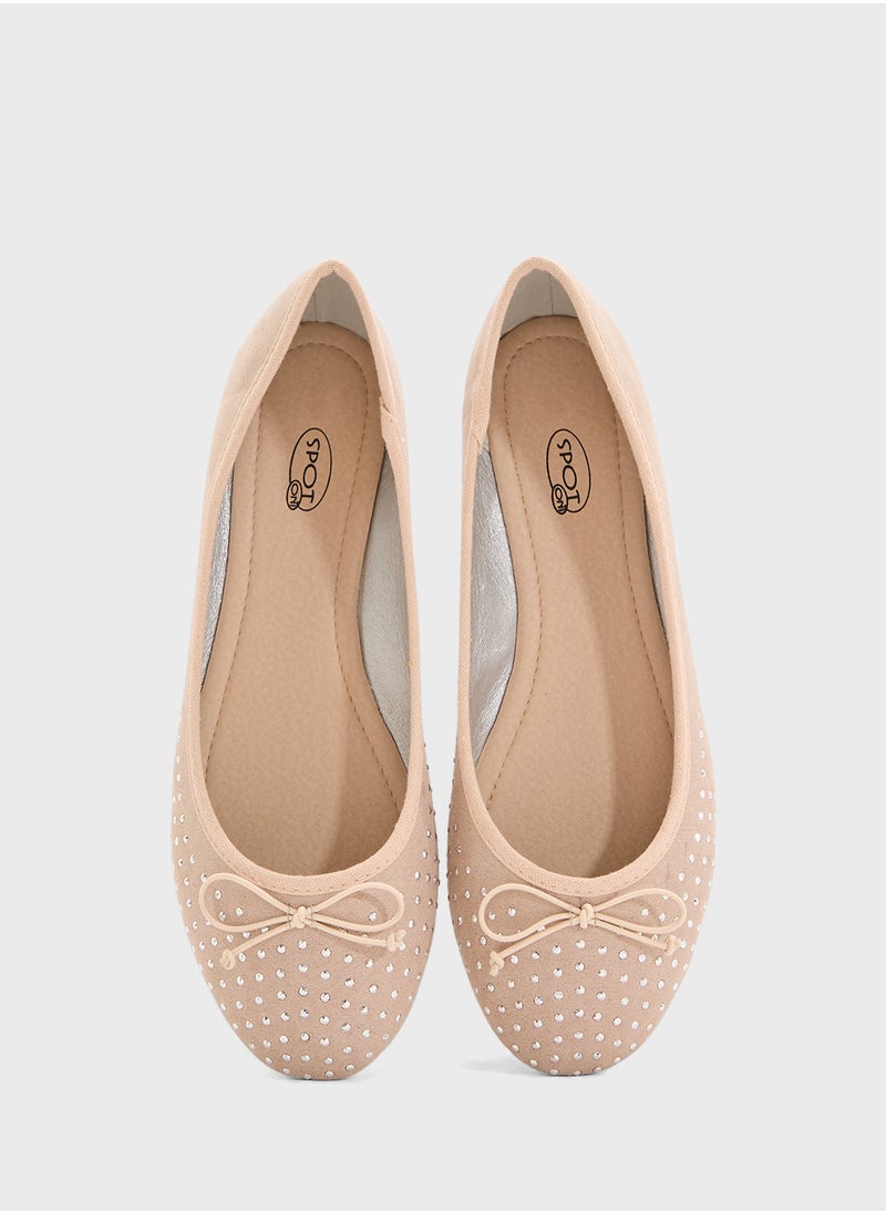 Studded Classic Ballet Flat