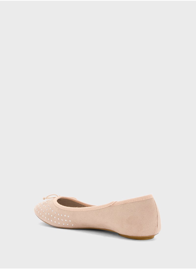 Studded Classic Ballet Flat