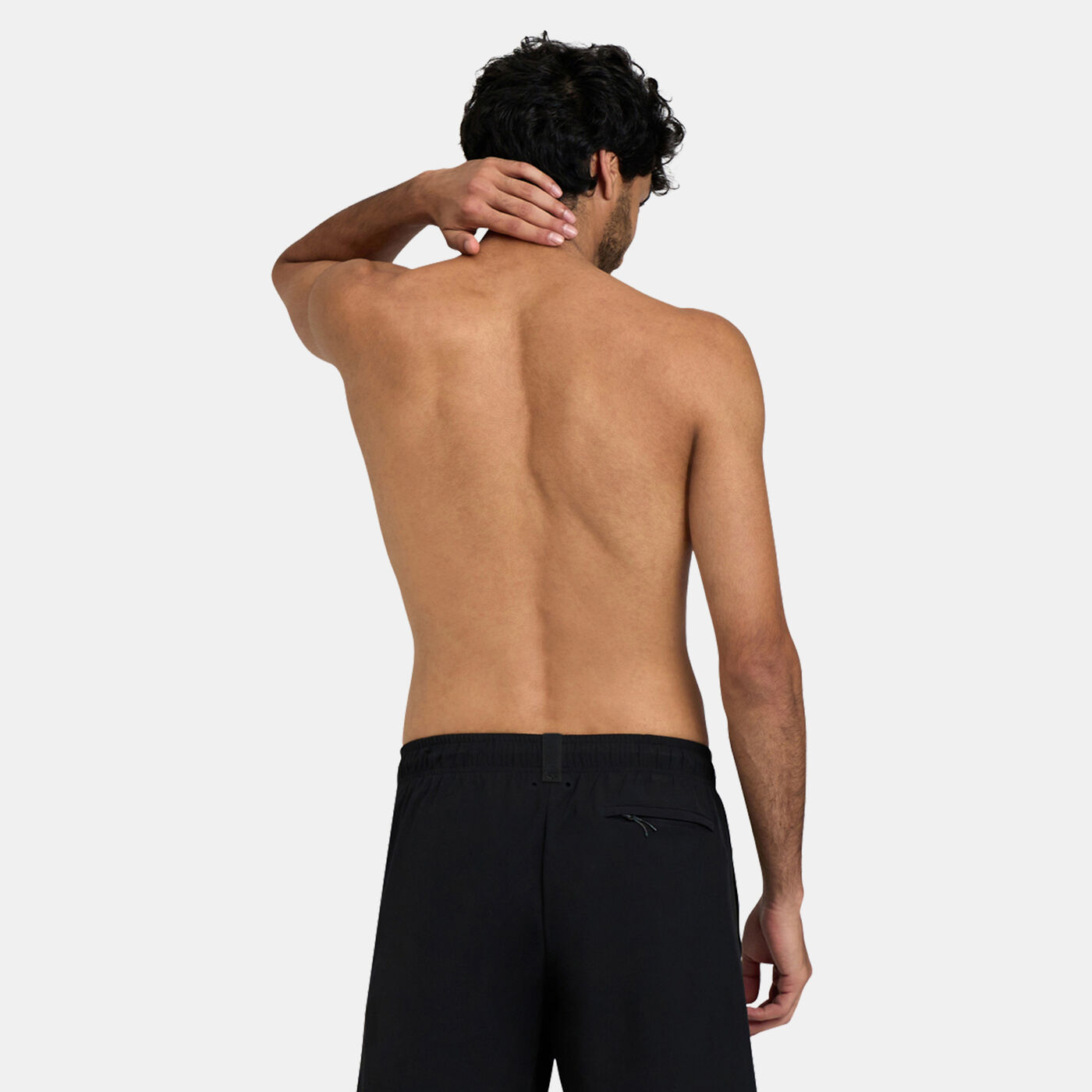Men's Solid Evo Beach Boxer Swimming Shorts