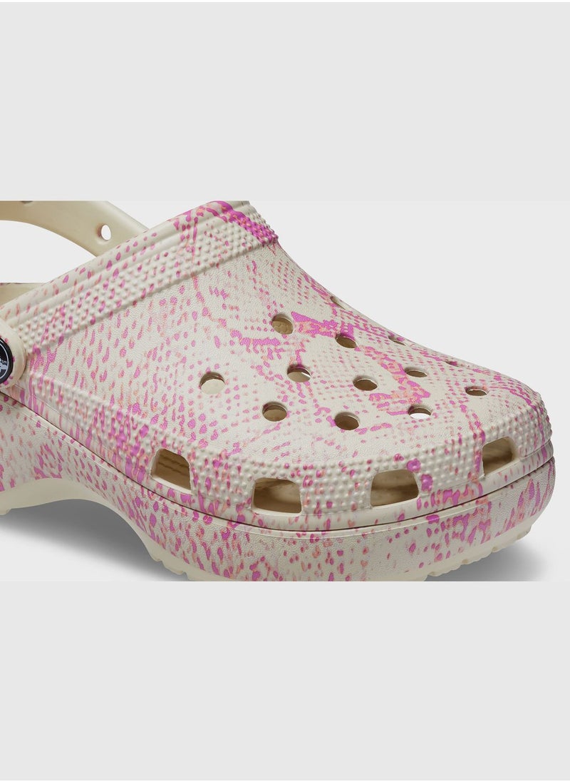Womens EVA Printed Clogs