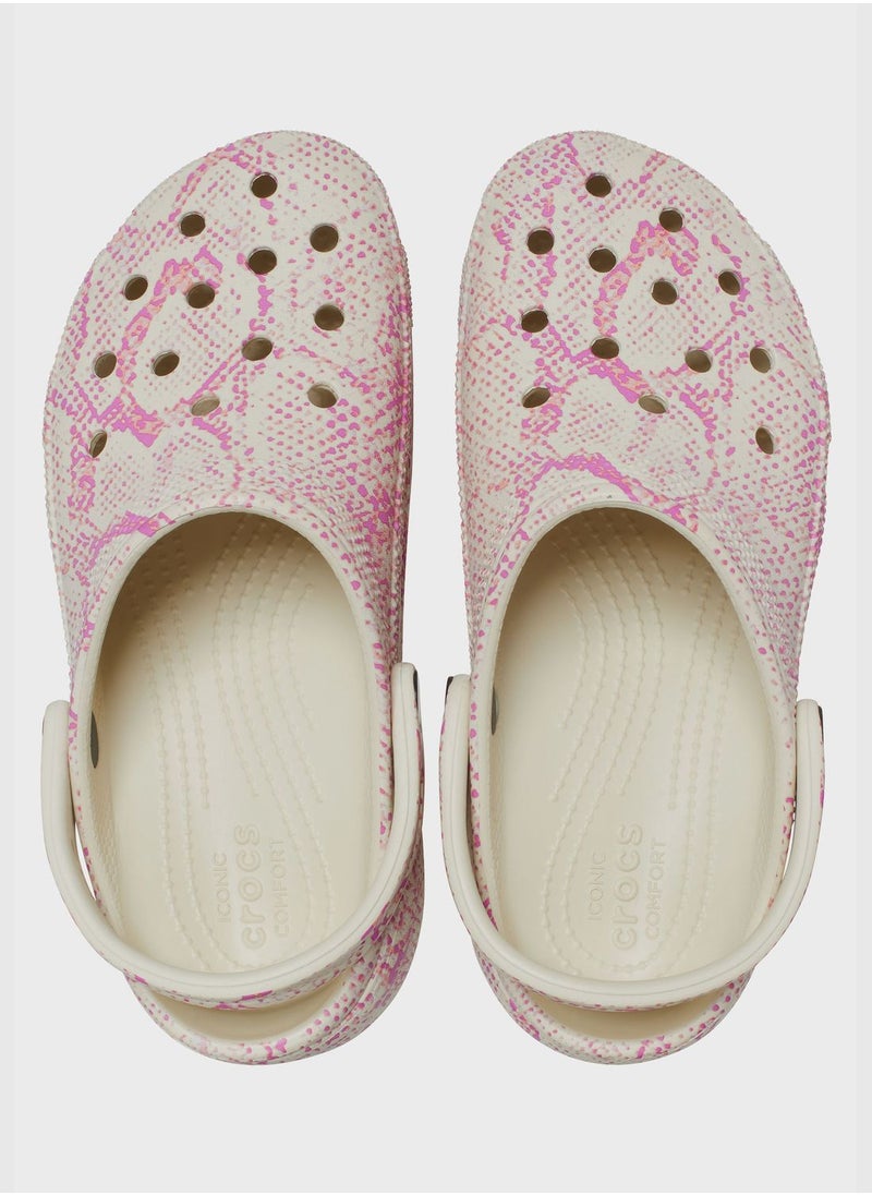 Womens EVA Printed Clogs