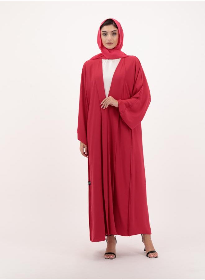 Chiffon abaya with sheila