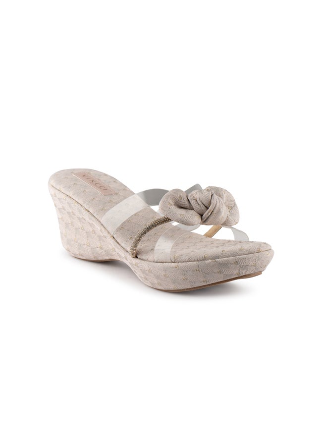 Women Multi Strap Wedge Sandals