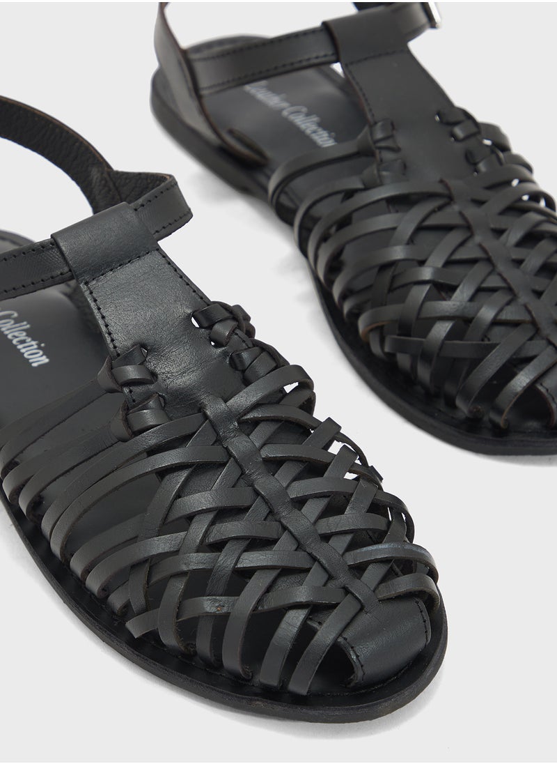 Flat Fisherman Sandal
